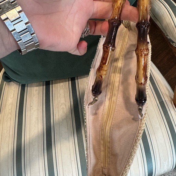 Palm Tree Beaded Tote - Picture 11 of 15